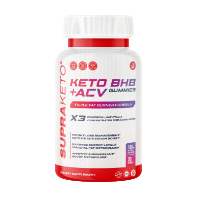 Supra KETO BHB + ACV Gummies H